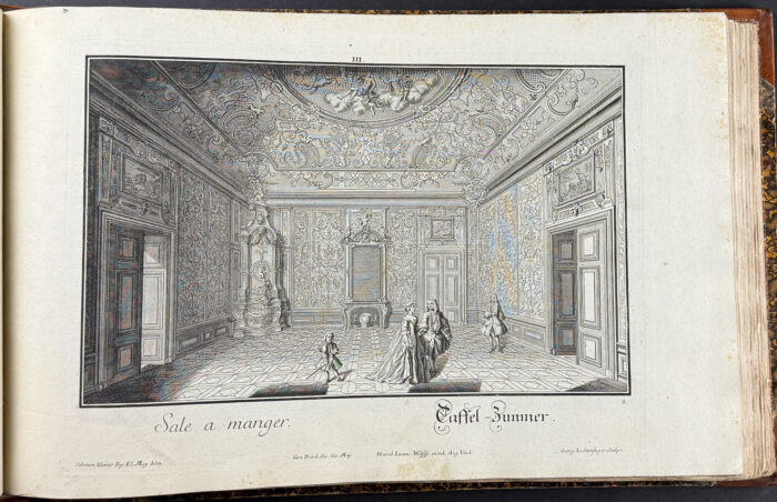 Kleiner's Residences Memorable & Animaux de la Menagerie - Volume with Two Works & 102 Engravings - Image 8