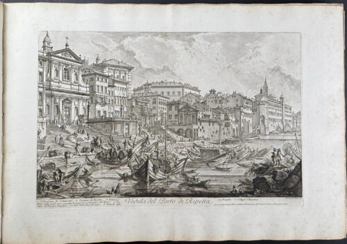 The smaller harbour, called the Porto di Ripetta