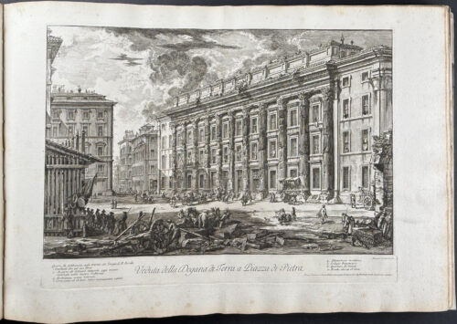 The Hadrianeum (once used as a custom house) in the Piazza di Pietra