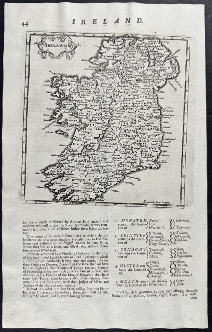 Map of Ireland