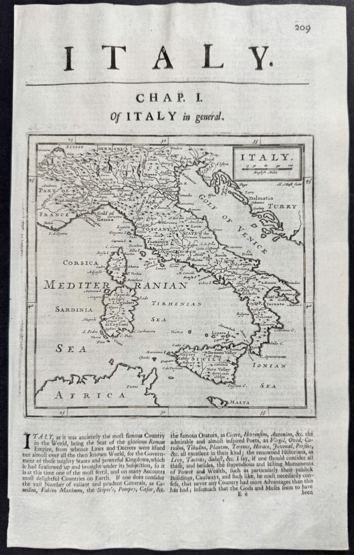 Map of Italy