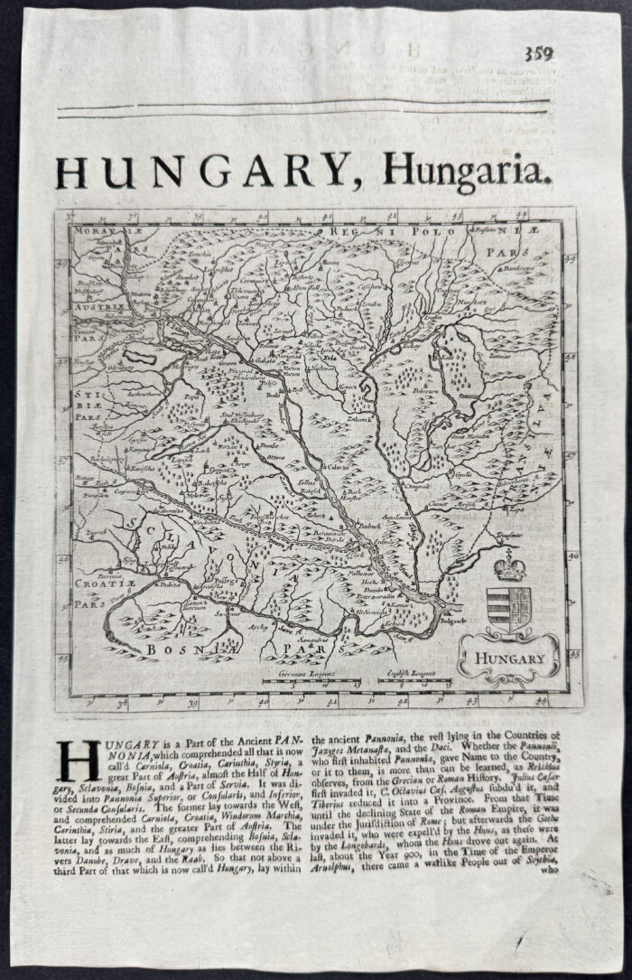 Map of Hungary