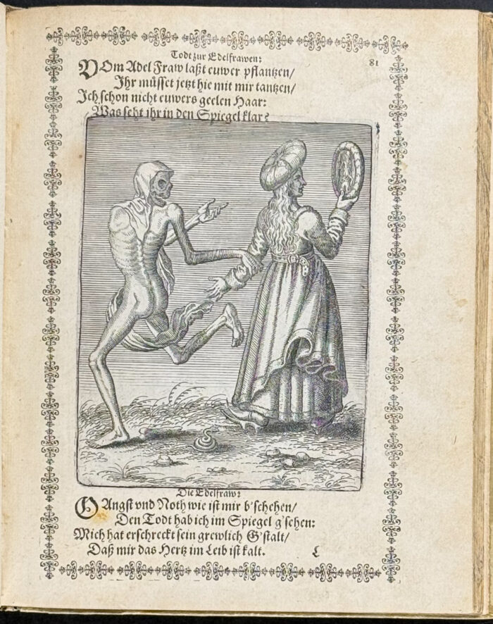 Merian's Todten-Tanz or Dance of Death - Volume with 44 Engravings - Image 6