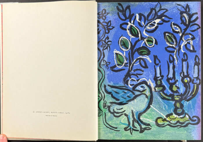 Marc Chagall's Vitraux pour Jerusalem - Signed, Two Original Lithographs - Image 7