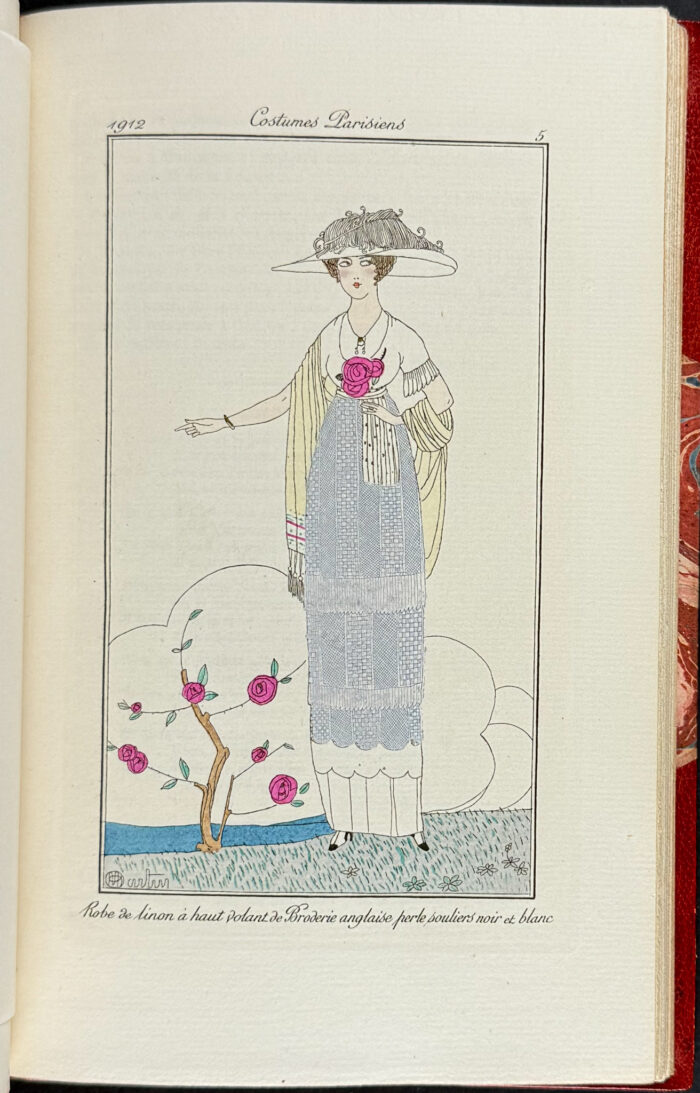 Journal des Dames - 5 Volumes with 178 Fashion Pochoirs - Image 6