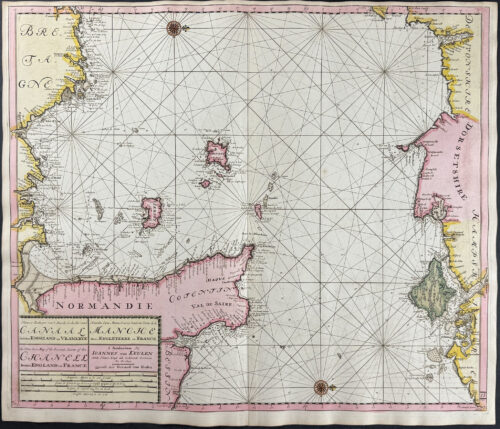 Chart of the Second Part of the Channel between England and France