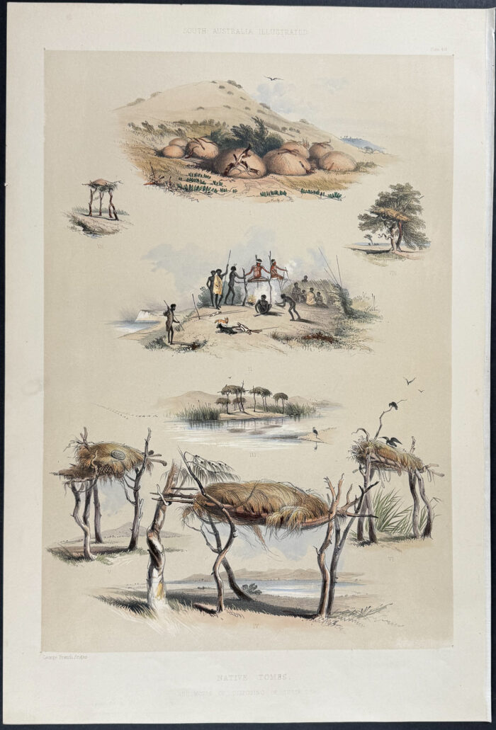 Native Tombs, and Modes of disposing of their Dead