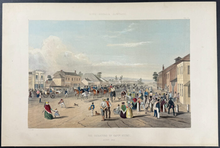 The Departure of Captain Sturt (Stuart), August 1844