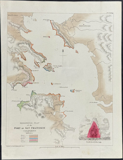 Geological Plan of the Port of San Francisco, California