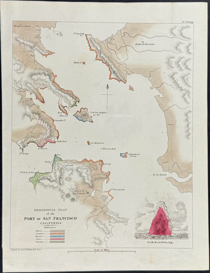 Geological Plan of the Port of San Francisco, California