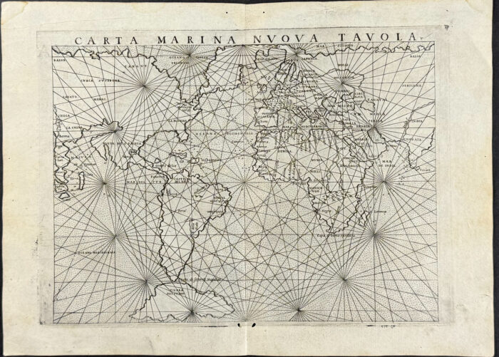 Map of the World (Americas, Africa, Europe, Asia)