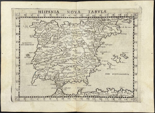 Map of Spain & Portugal