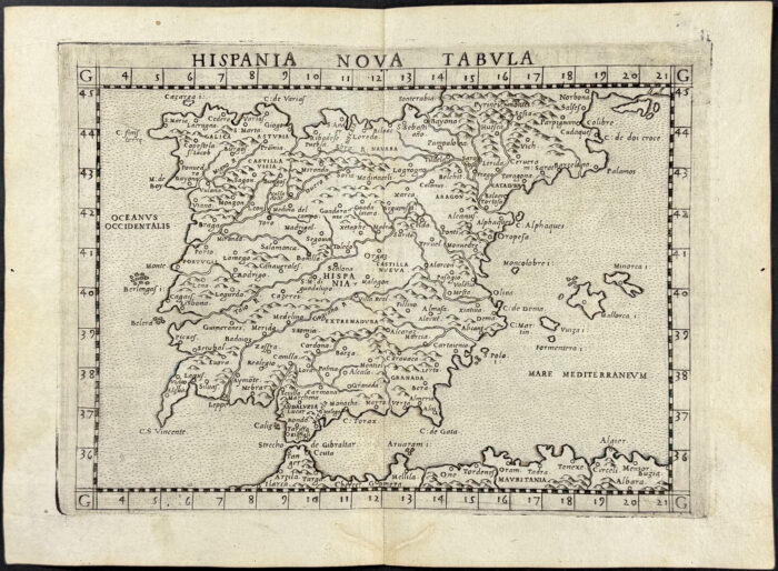Map of Spain & Portugal