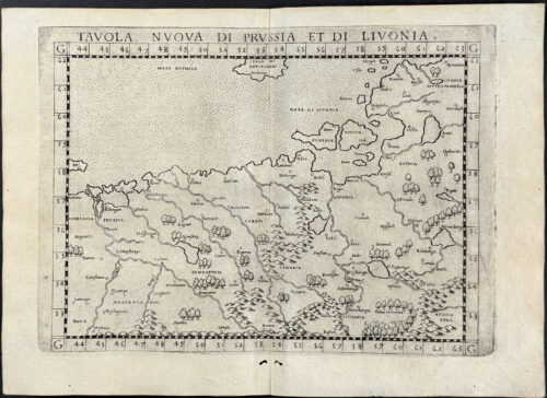 Map of Prussia & Livonia