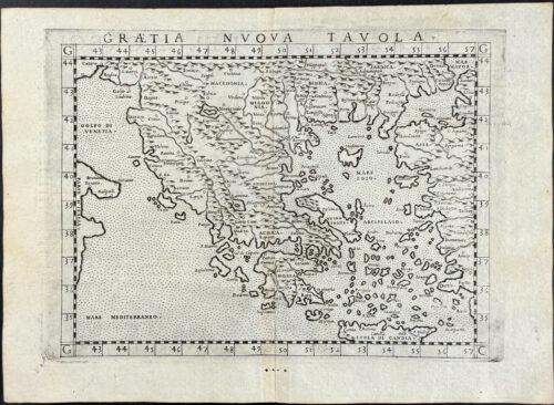 Map of Greece
