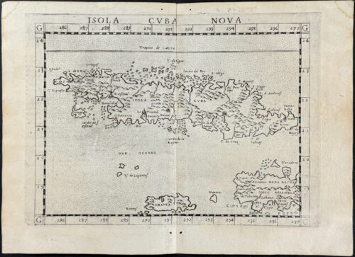 Map of Cuba