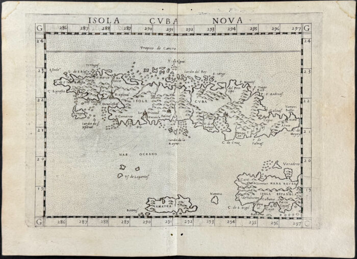 Map of Cuba