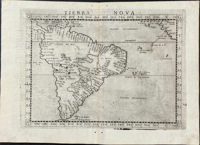 Map of South America