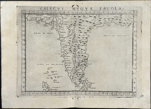 Map of Calicut, India (Kozhikode)