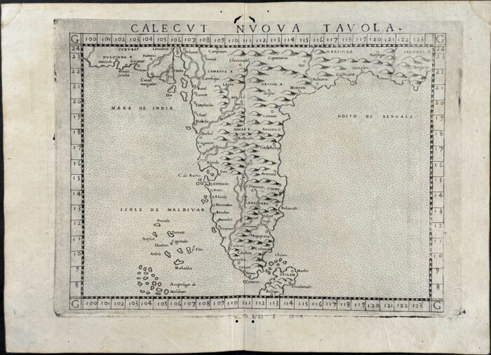 Map of Calicut, India (Kozhikode)