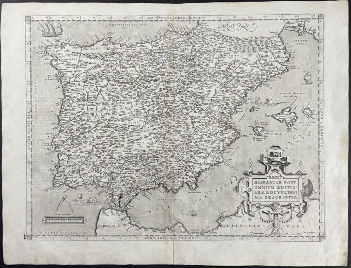 Map of Spain & Portugal