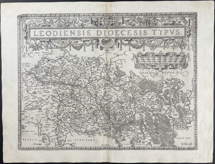Map of Belgium