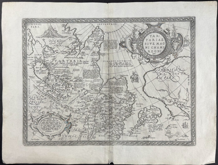 Map of Tartary (Northeast Asia with Japan and part of the northwest America)
