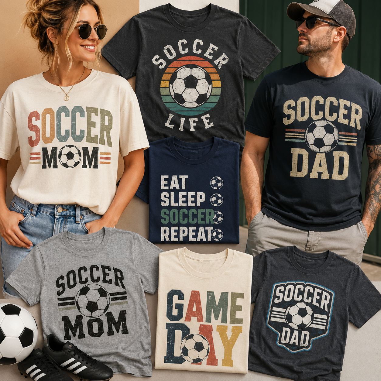 Soccer t-shirt designs