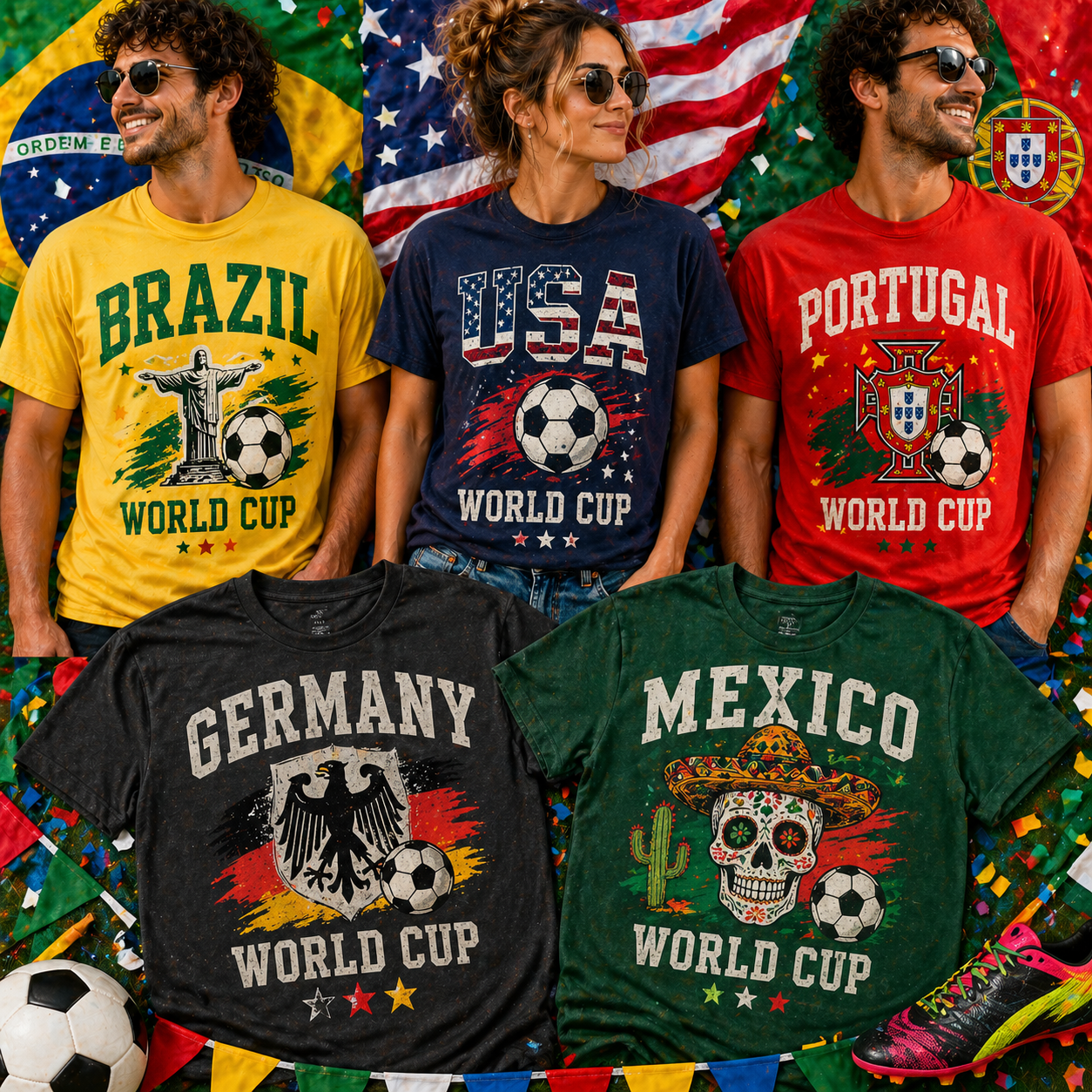 World Cup t-shirt designs