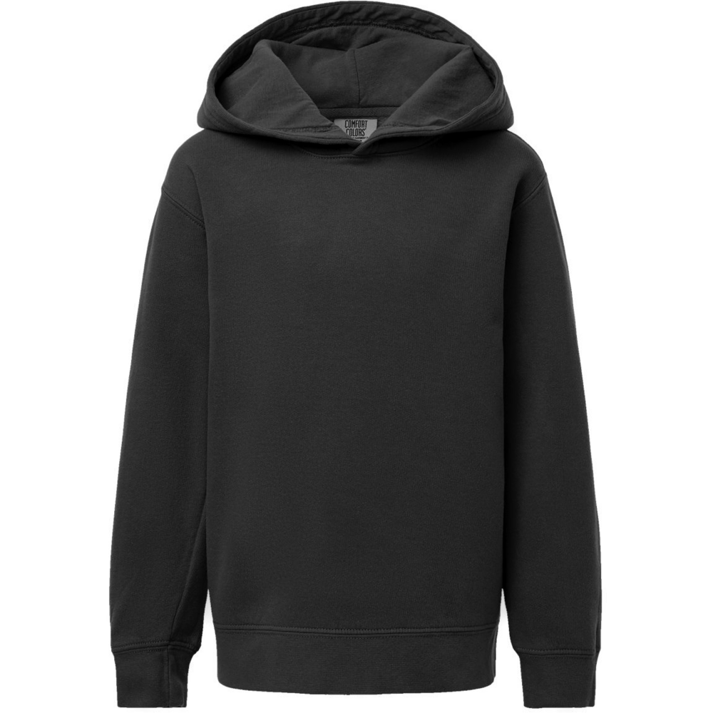 Garment-Dyed Youth Lightweight Fleece Hooded Sweatshirt