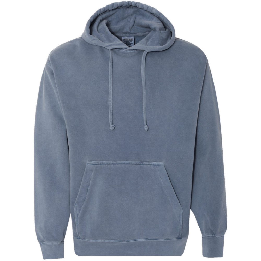 Garment-Dyed Hooded Sweatshirt