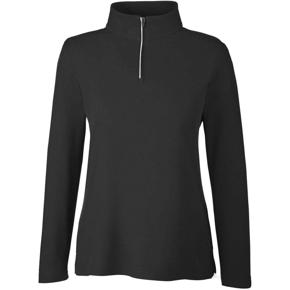 Women's Fusion ChromaSoft™ Pique Quarter-Zip Pullover