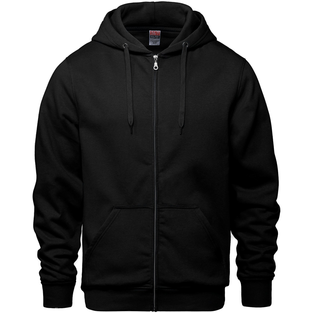L00555 - Surfer - Adult Full Zip Hooded Sweatshirt