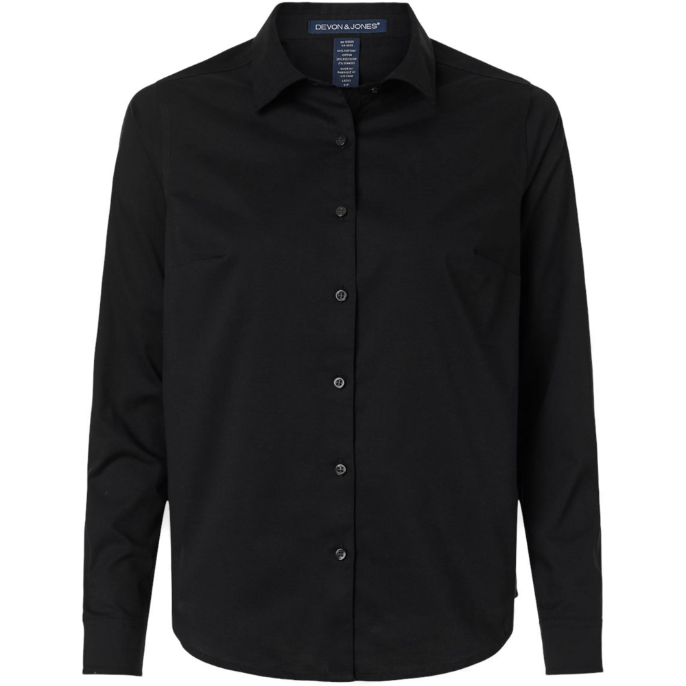 Women's CrownLux Performance® Spencer Poplin Dress Shirt