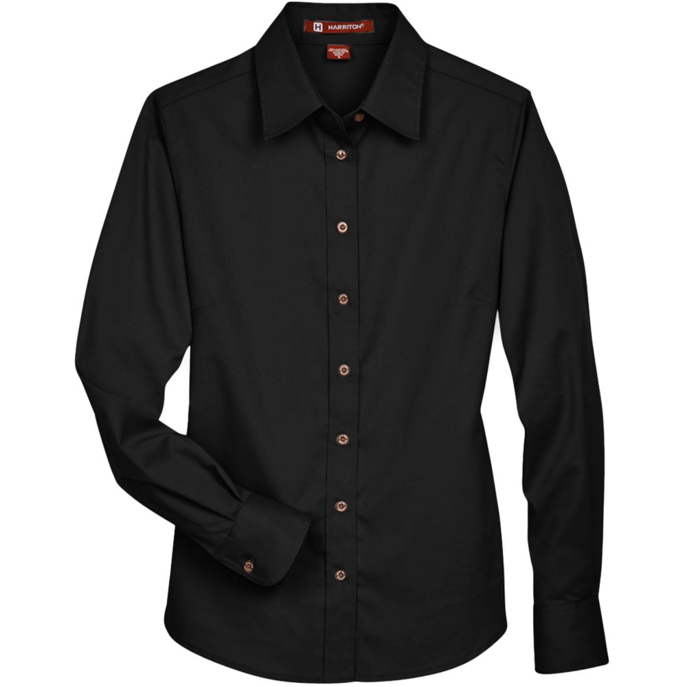 Women's Easy Blend™ Long Sleeve Twill Dress Shirt with Stain-Release