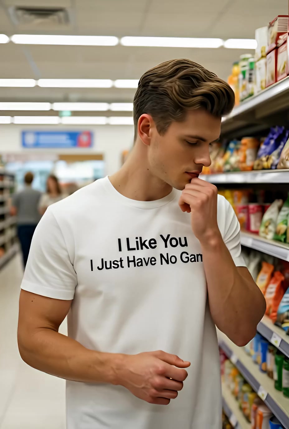 I Like You I Just Have No Game Funny T Shirt — product video preview