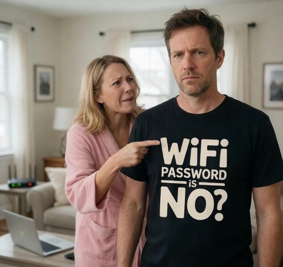 Wifi Password Is No Funny Social Media Viral T Shirt — product video preview