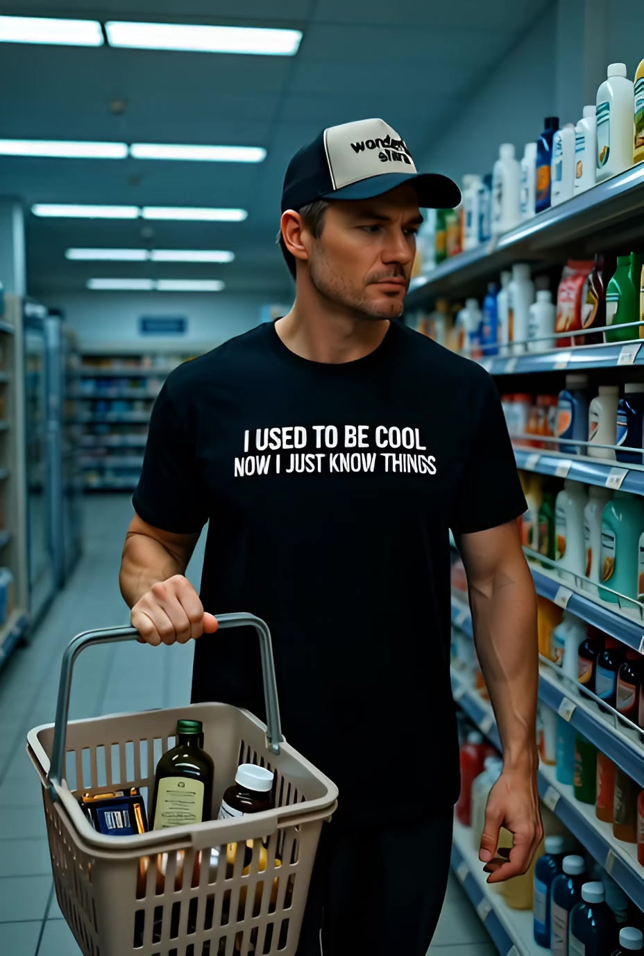 I Used To Be Cool Now I Just Know Things Funny T Shirt — product video preview