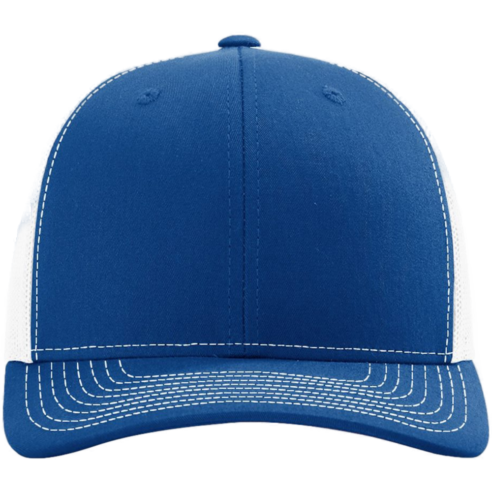 Snapback Trucker Cap — Royal/ White