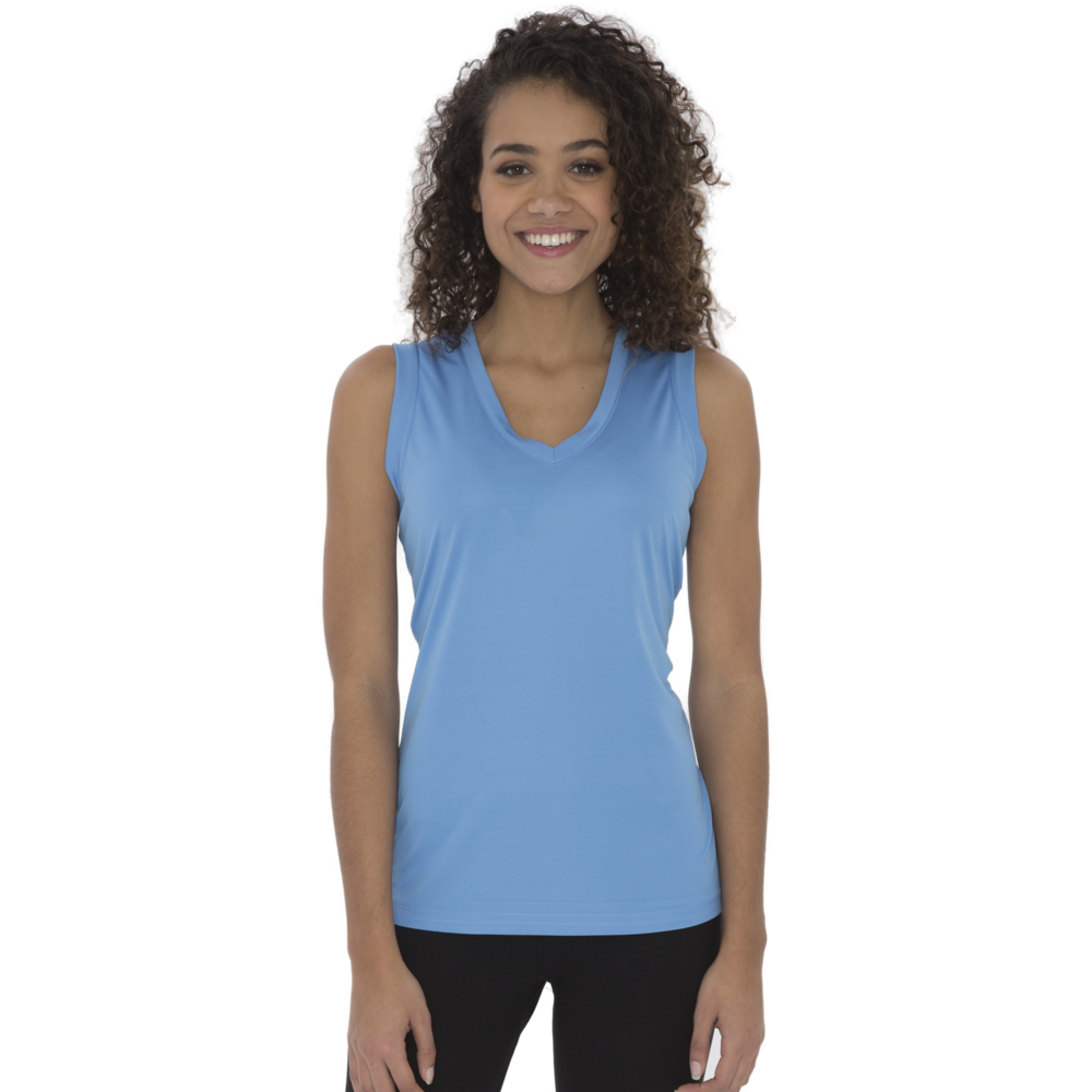 ProTeam Sleeveless V-Neck Lds'