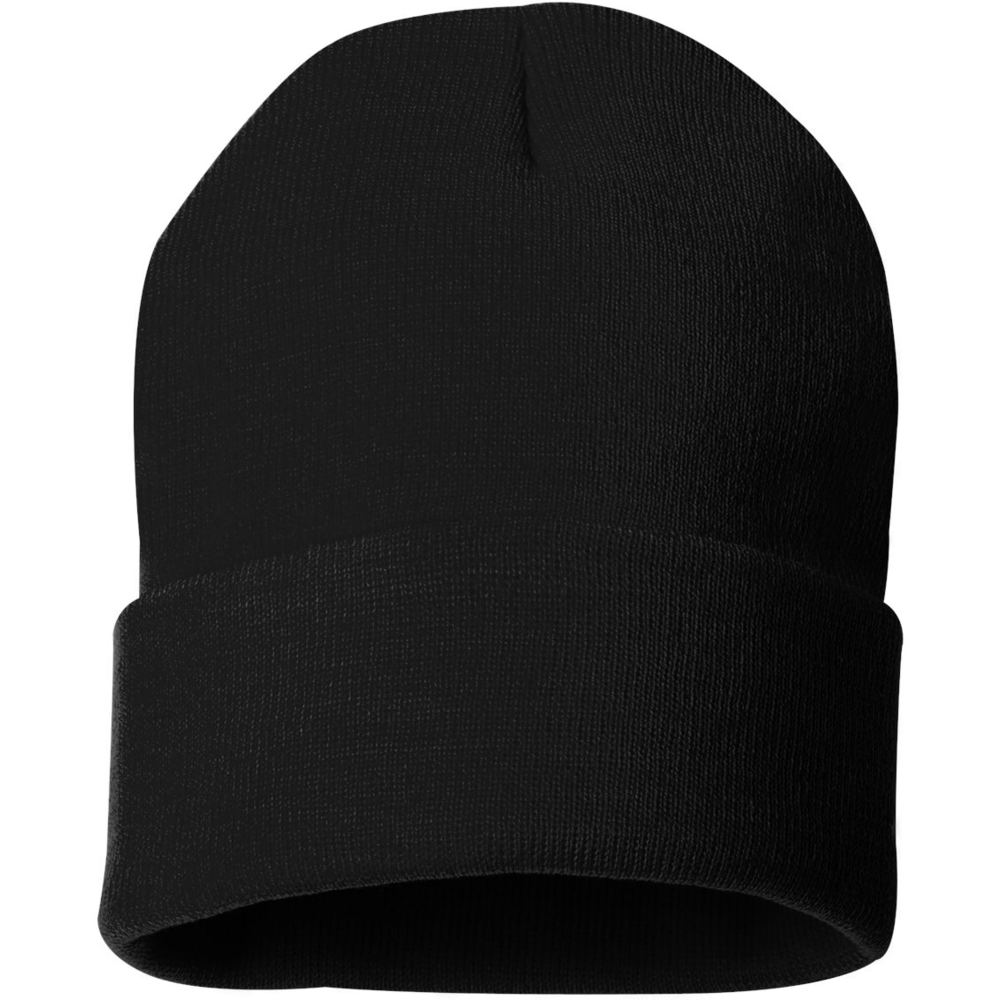 12" Solid Cuffed Beanie