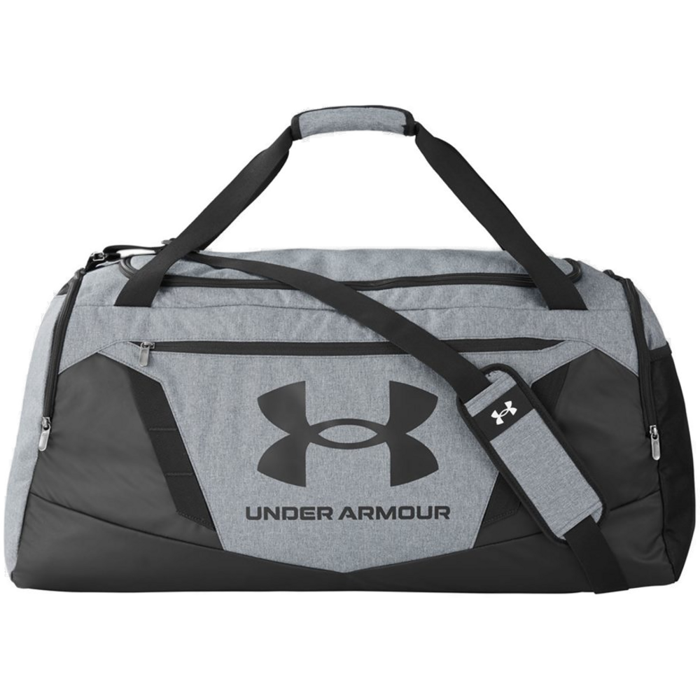 Undeniable 5.0 LG Duffle Bag — Pitch Grey Medium Heather/ Black