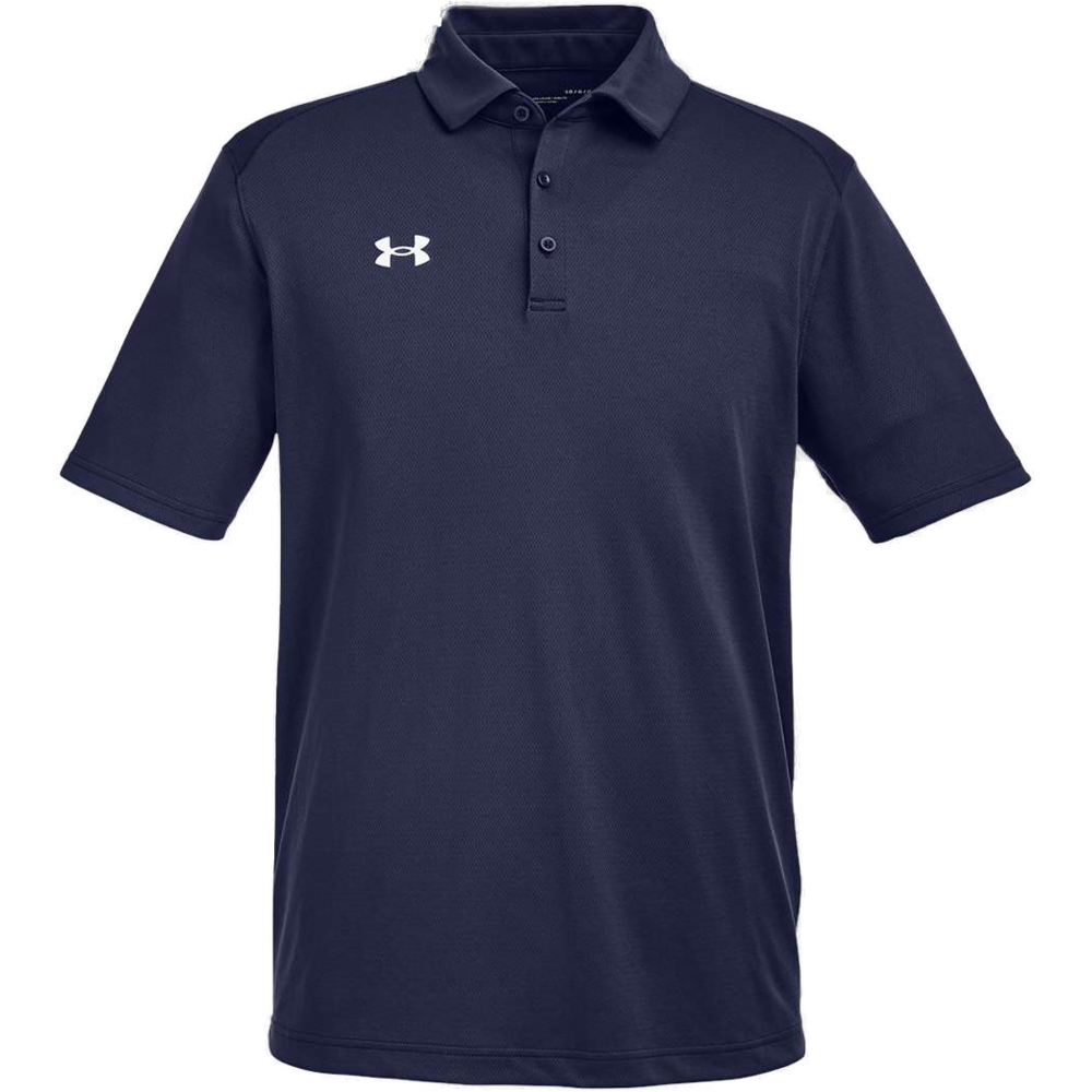 Tech™ Polo — Midnight Navy/ White