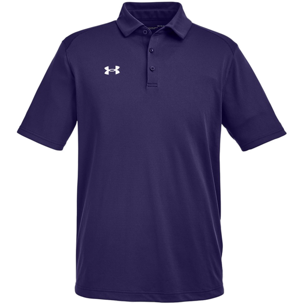Tech™ Polo — Purple/ White