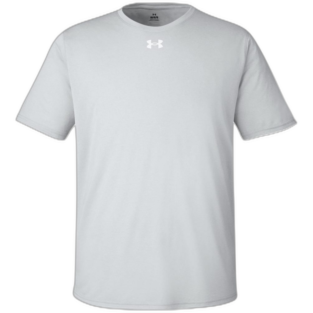 Team Tech™ T-Shirt — Mod Grey Light Heather/ White