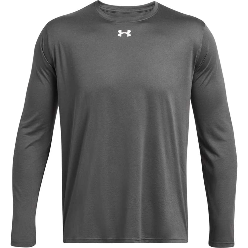 Team Tech™ Long Sleeve T-Shirt — Castlerock/ White