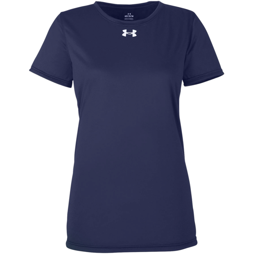 Women's Team Tech™ T-Shirt — Midnight Navy/ White