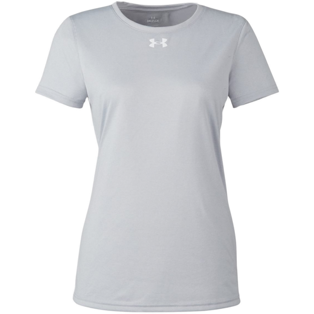 Women's Team Tech™ T-Shirt — Mod Grey Light Heather/ White
