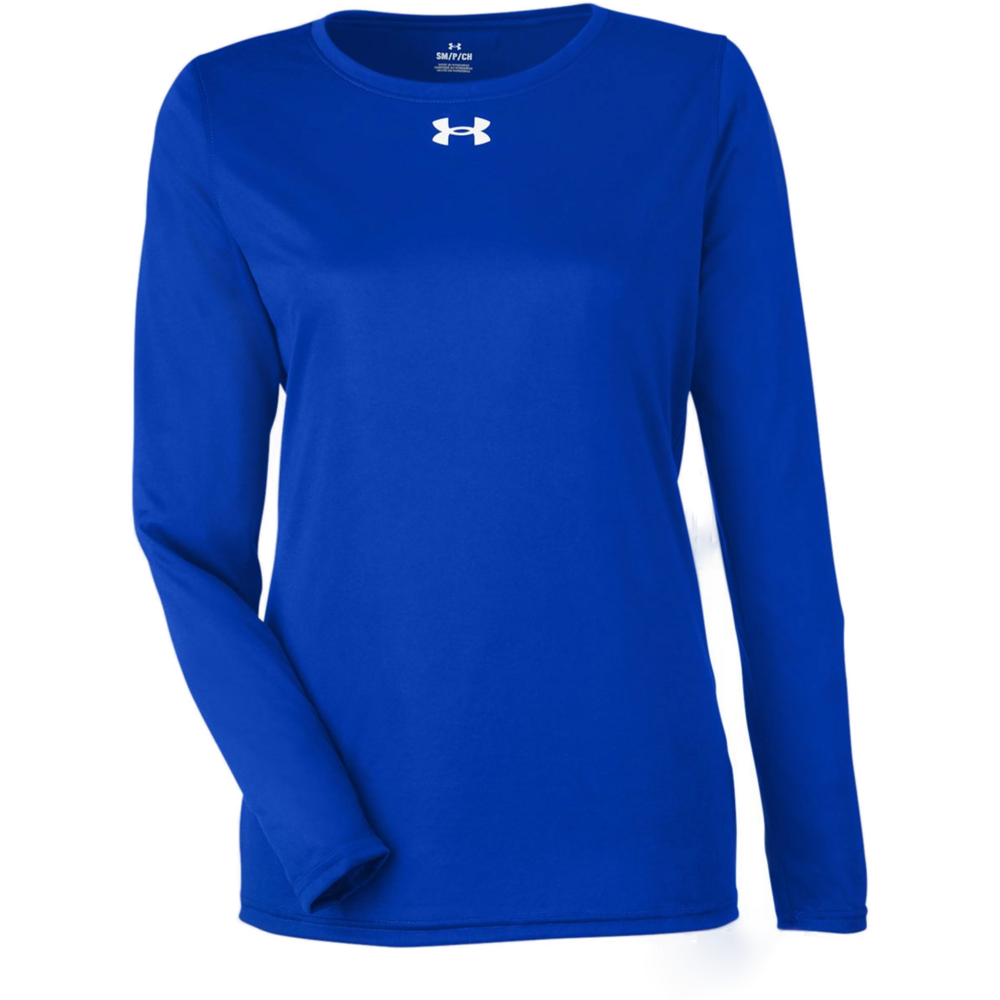 Women's Team Tech™ Long Sleeve T-Shirt — Royal/ White