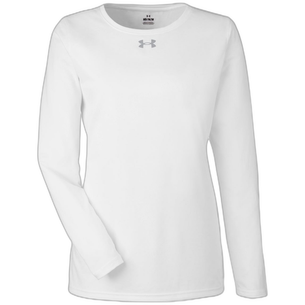 Women's Team Tech™ Long Sleeve T-Shirt — White/ Mod Grey